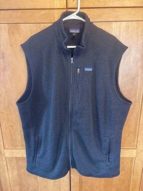 Patagonia Men's Better Sweater Fleece Vest Black 3XL
